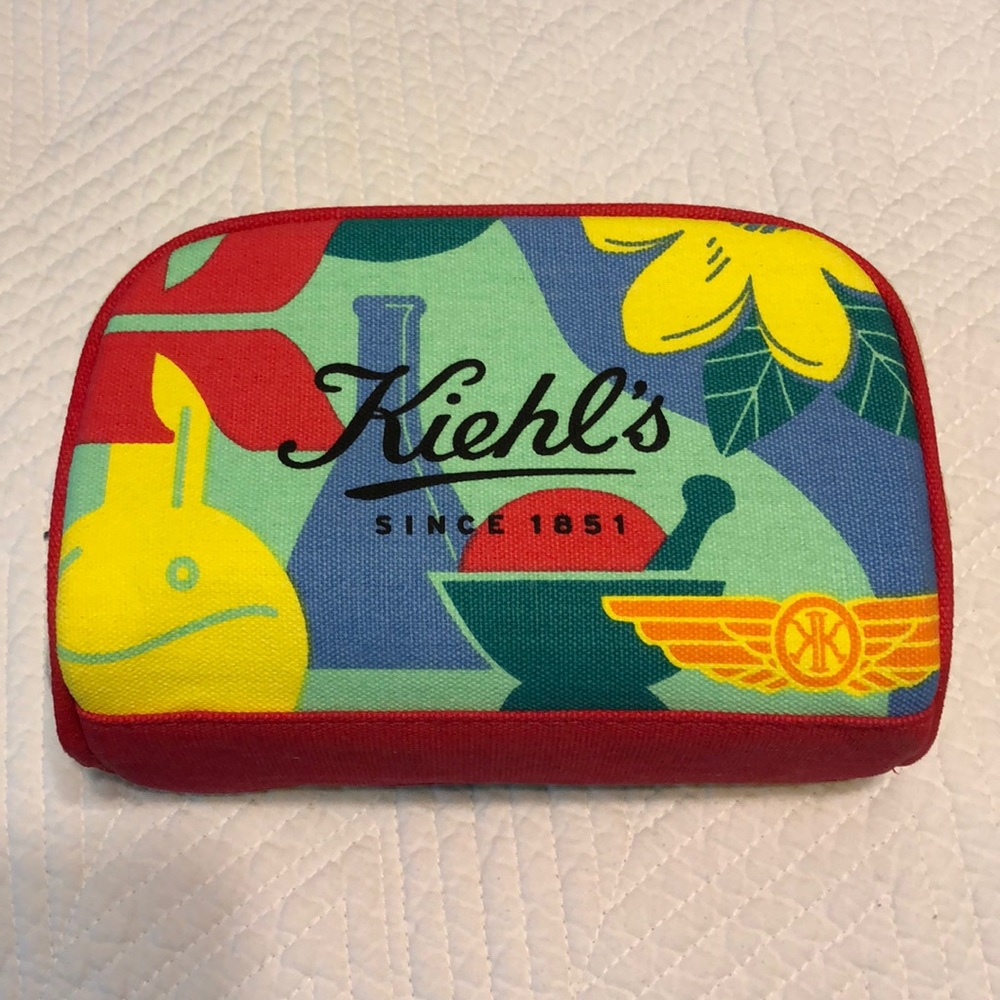 kiehl’s makeup/toiletry pouch